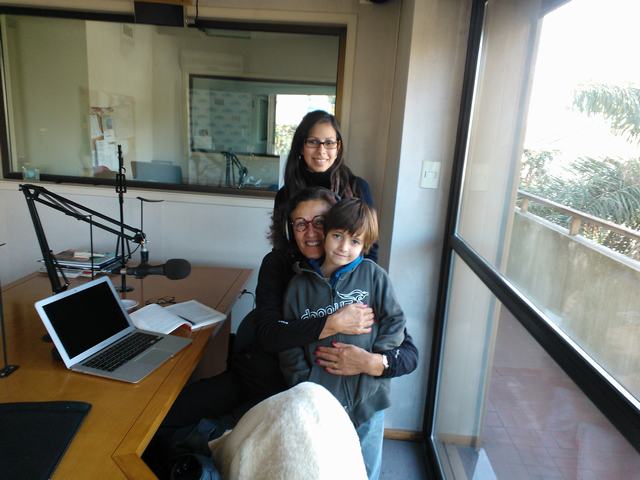 Liliana, Cecilia y Manuel en Radio SI
